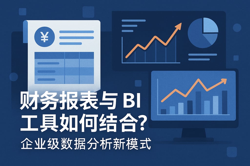 财务报表与BI工具如何结合？企业级数据分析新模式