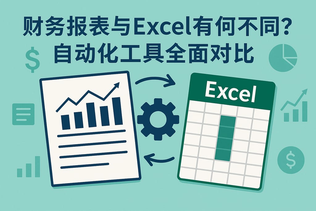 财务报表与Excel有何不同？自动化工具全面对比