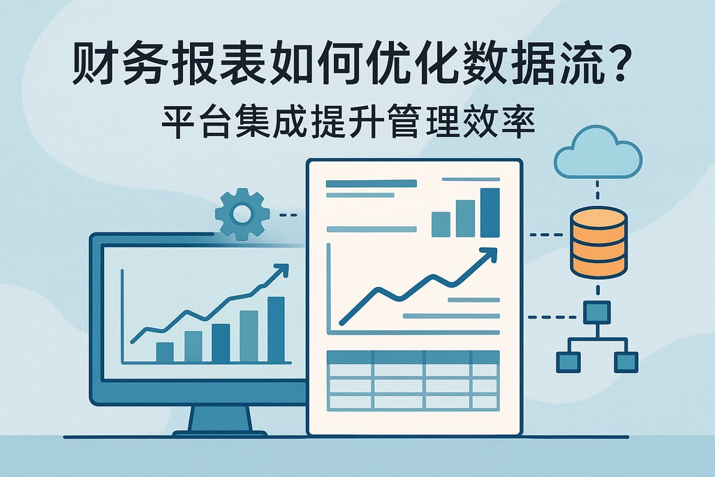 财务报表如何优化数据流？平台集成提升管理效率