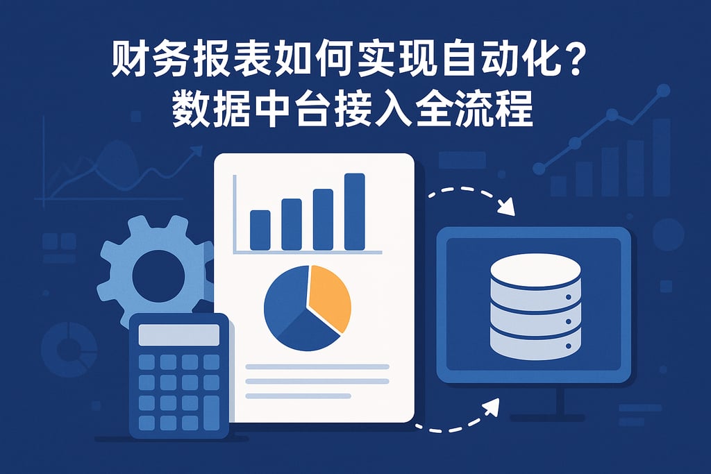 财务报表如何实现自动化？数据中台接入全流程