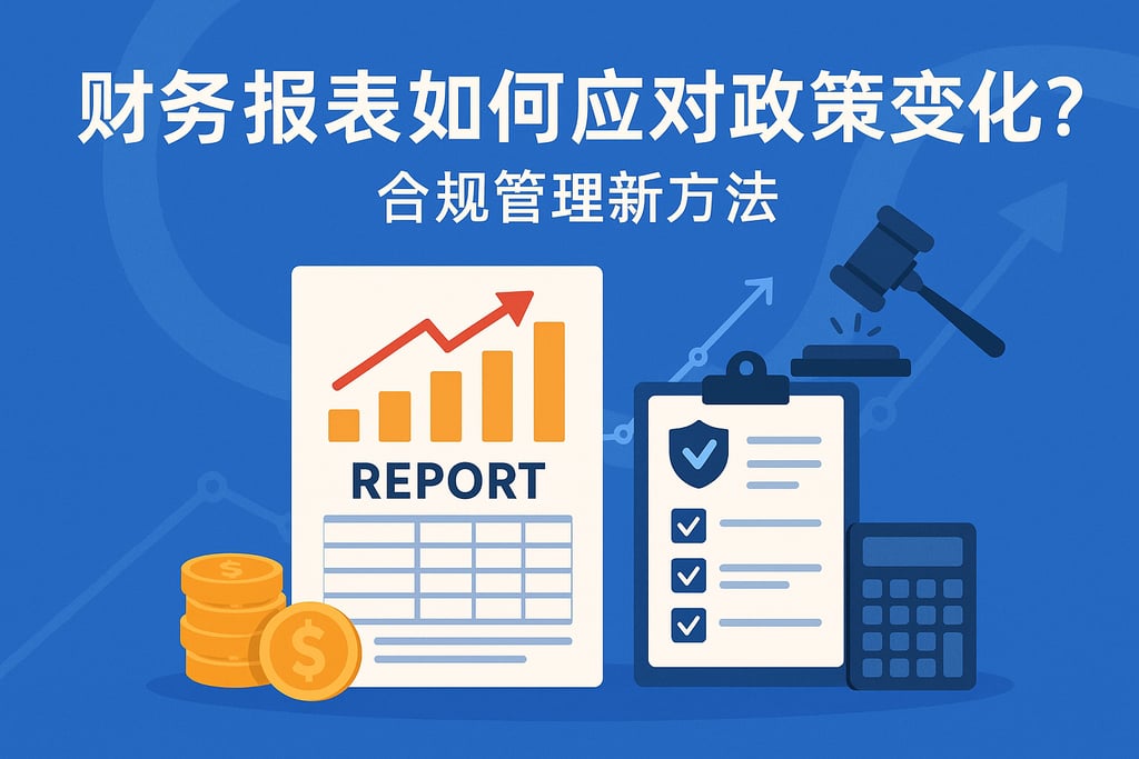 财务报表如何应对政策变化？合规管理新方法
