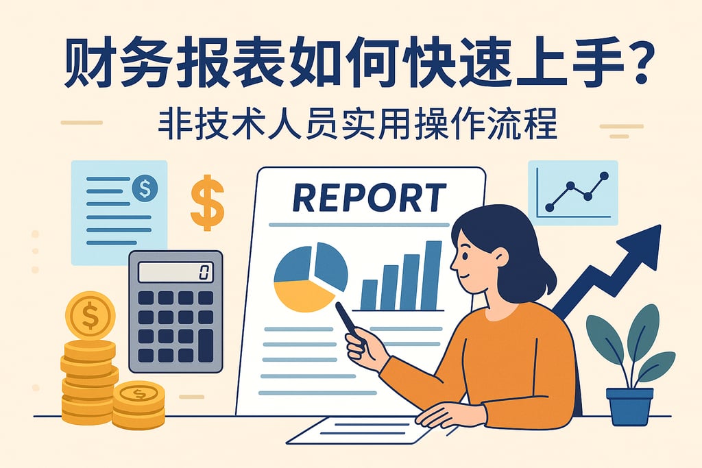财务报表如何快速上手？非技术人员实用操作流程