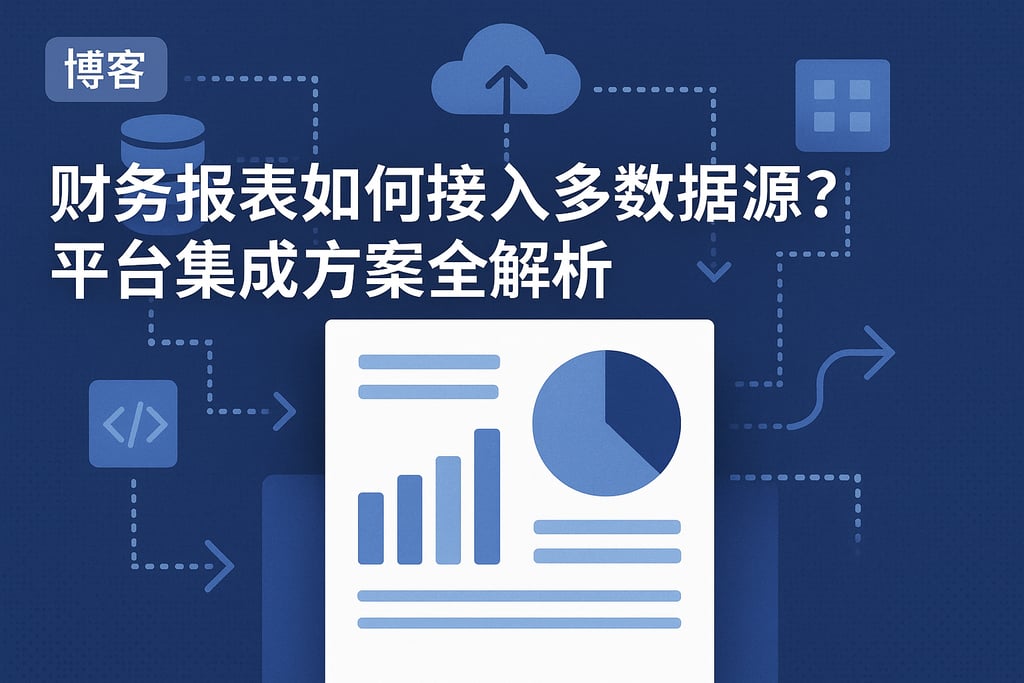 财务报表如何接入多数据源？平台集成方案全解析