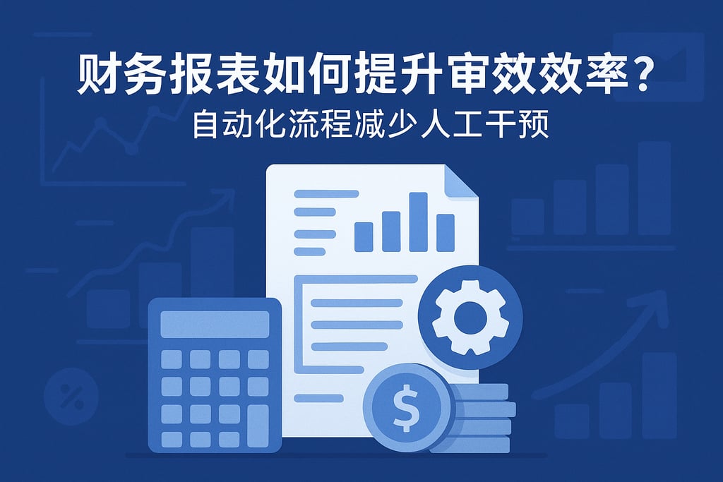 财务报表如何提升审核效率？自动化流程减少人工干预