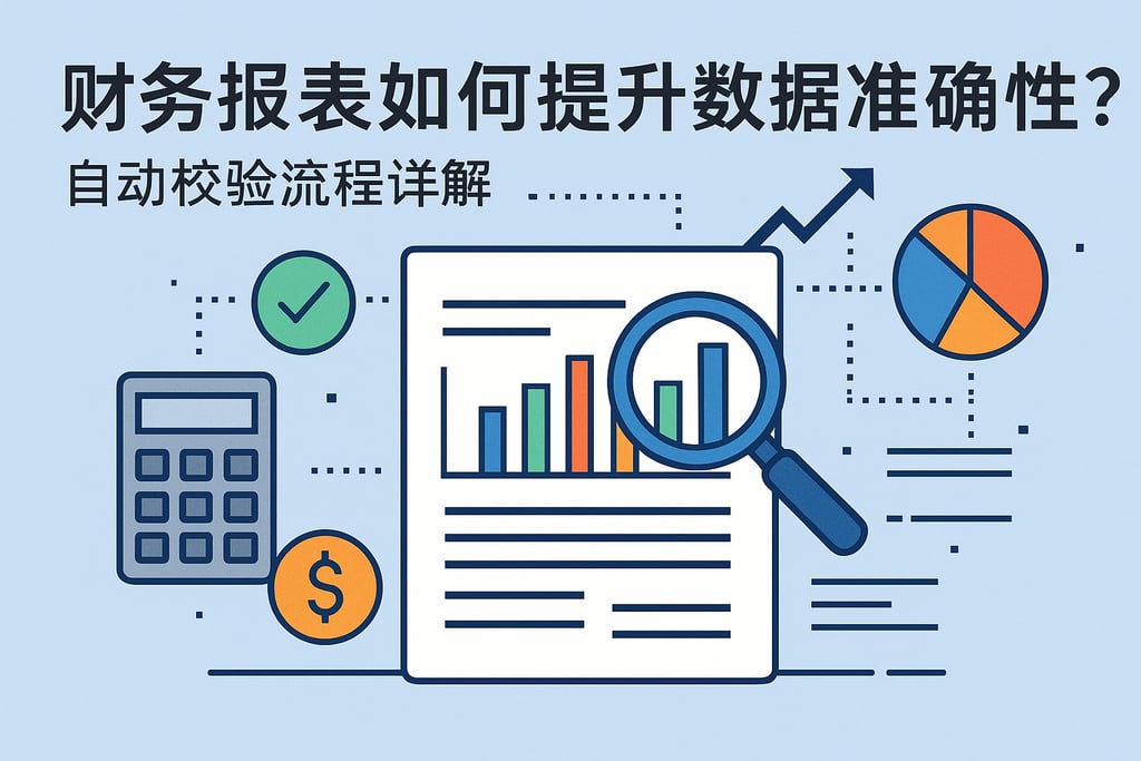 财务报表如何提升数据准确性？自动校验流程详解