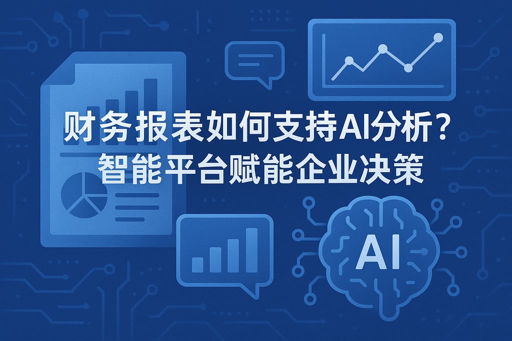 财务报表如何支持AI分析？智能平台赋能企业决策