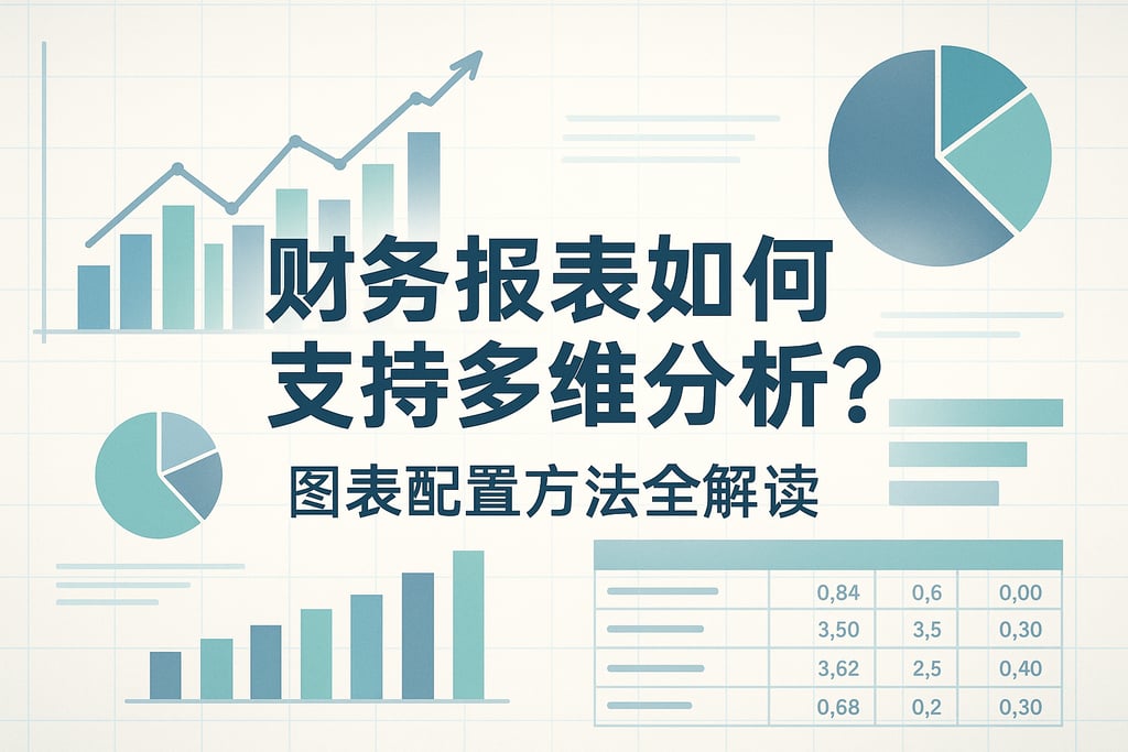 财务报表如何支持多维分析？图表配置方法全解读