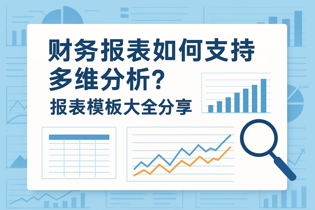 财务报表如何支持多维分析？报表模板大全分享
