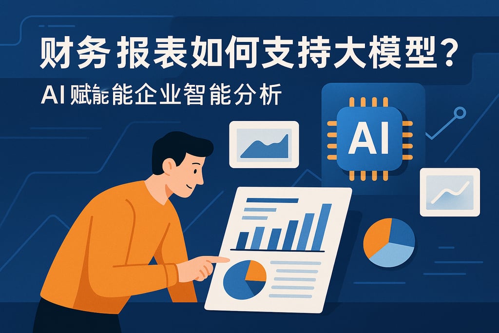 财务报表如何支持大模型？AI赋能企业智能分析
