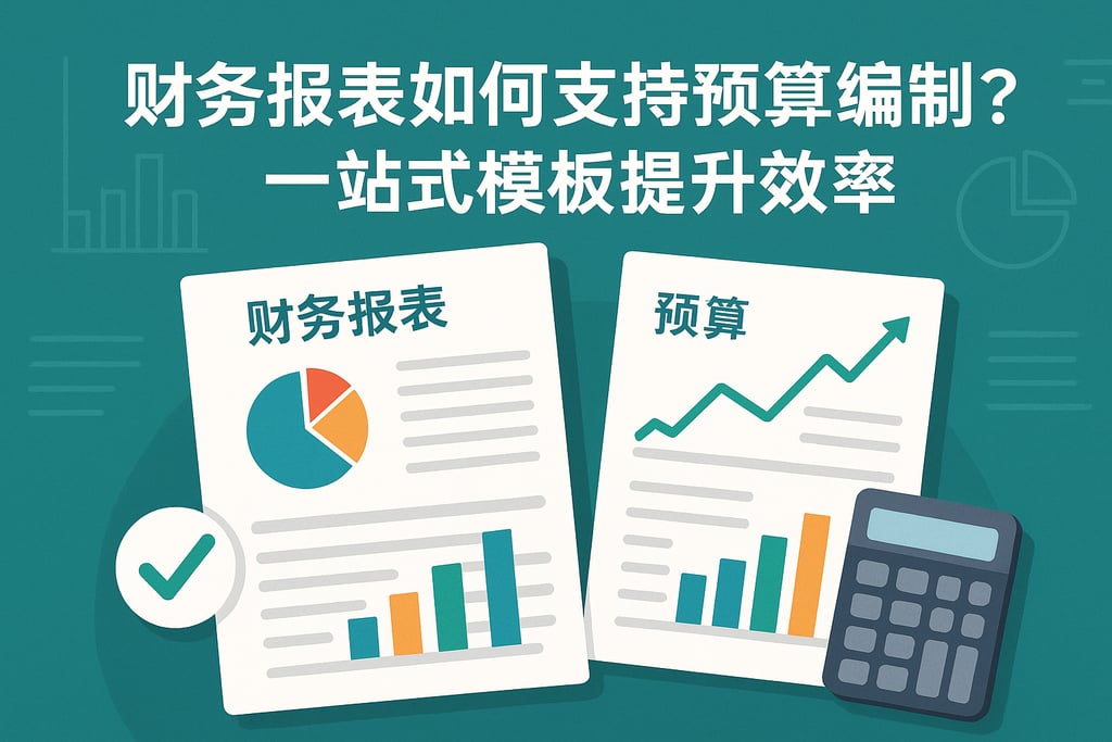 财务报表如何支持预算编制？一站式模板提升效率
