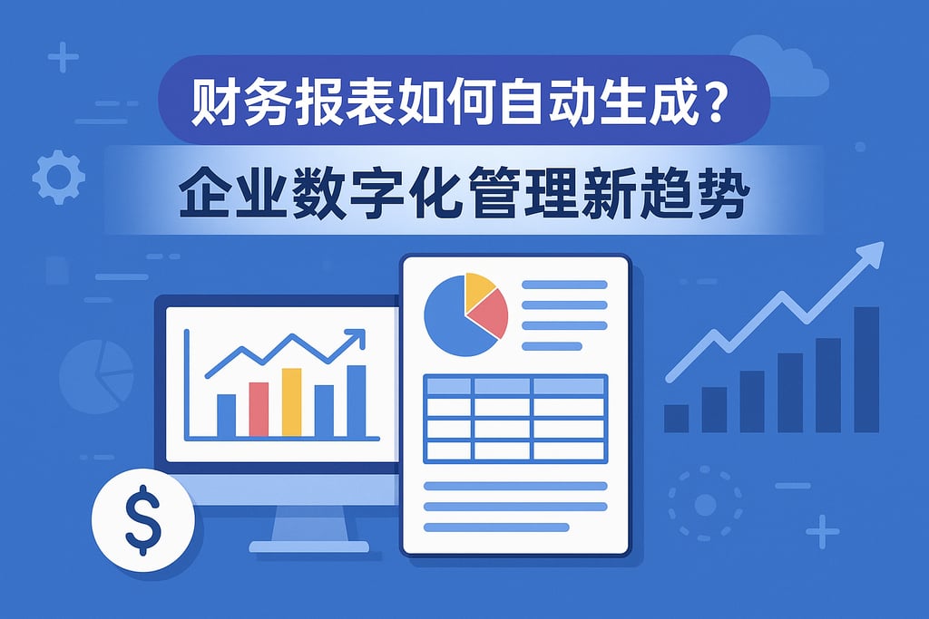 财务报表如何自动生成？企业数字化管理新趋势
