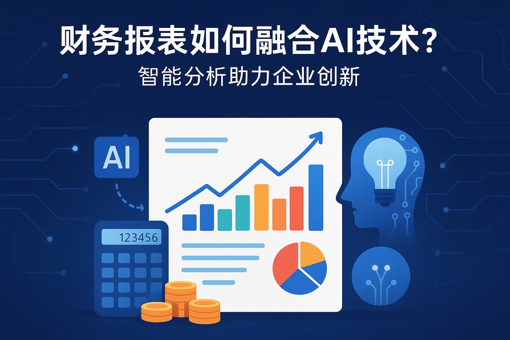 财务报表如何融合AI技术？智能分析助力企业创新