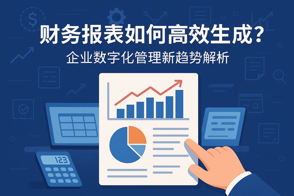 财务报表如何高效生成？企业数字化管理新趋势解析
