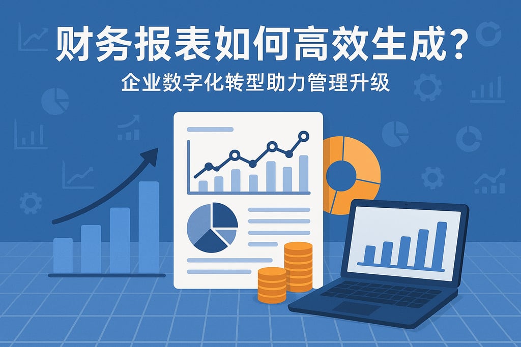 财务报表如何高效生成？企业数字化转型助力管理升级