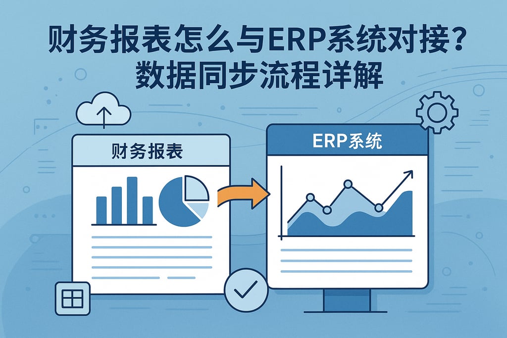 财务报表怎么与ERP系统对接？数据同步流程详解