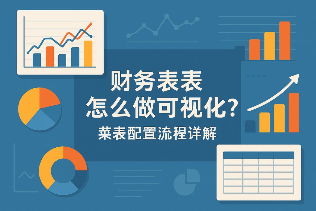 财务报表怎么做可视化？图表配置流程详解