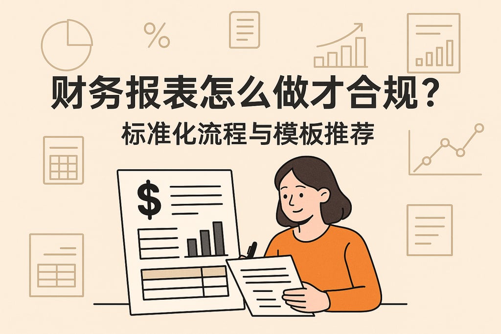 财务报表怎么做才合规？标准化流程与模板推荐