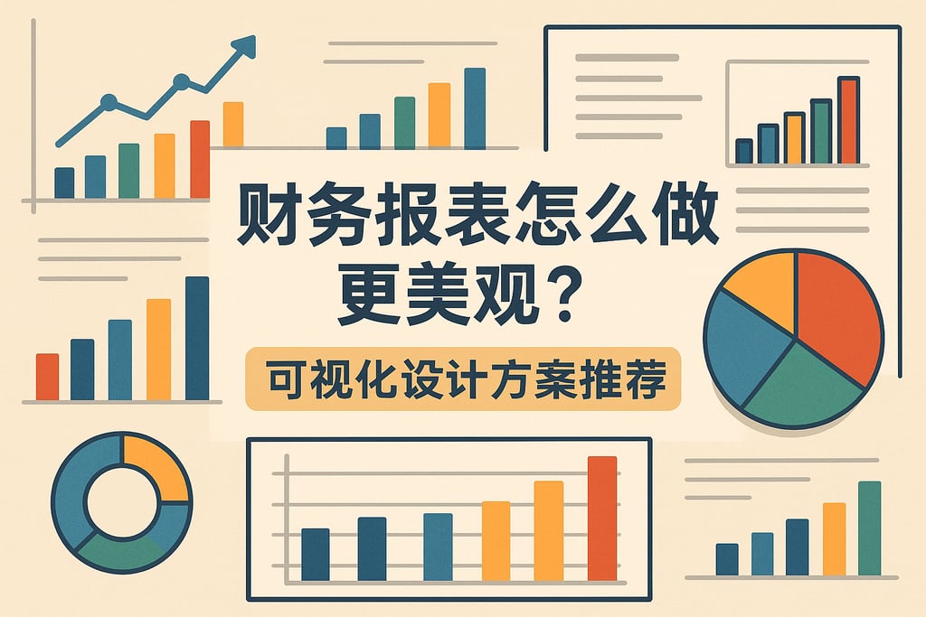 财务报表怎么做更美观？可视化设计方案推荐