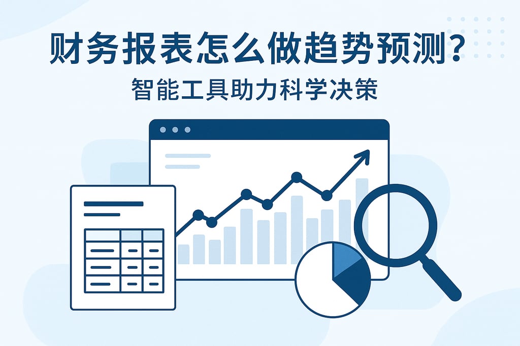 财务报表怎么做趋势预测？智能工具助力科学决策