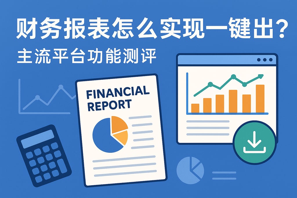 财务报表怎么实现一键导出？主流平台功能测评
