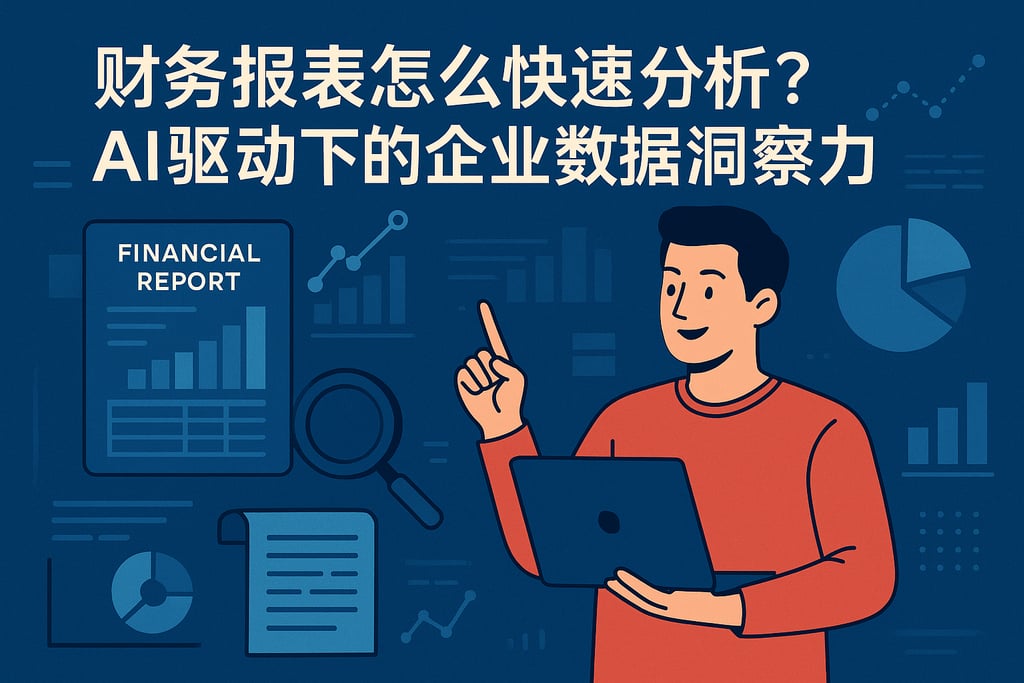 财务报表怎么快速分析？AI驱动下的企业数据洞察力