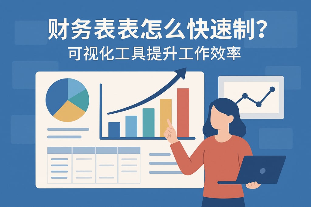 财务报表怎么快速制作？可视化工具提升工作效率