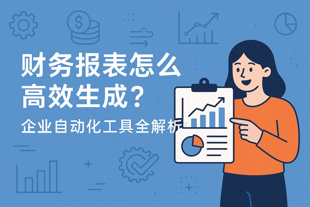 财务报表怎么高效生成？企业自动化工具全解析