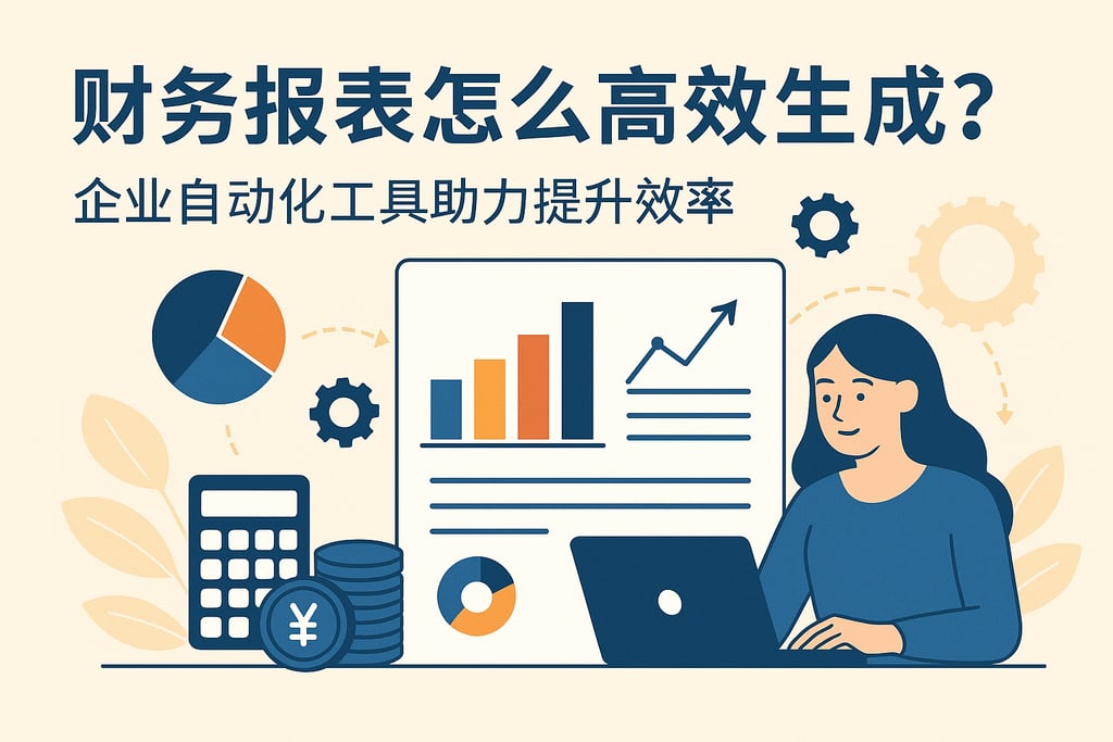财务报表怎么高效生成？企业自动化工具助力提升效率