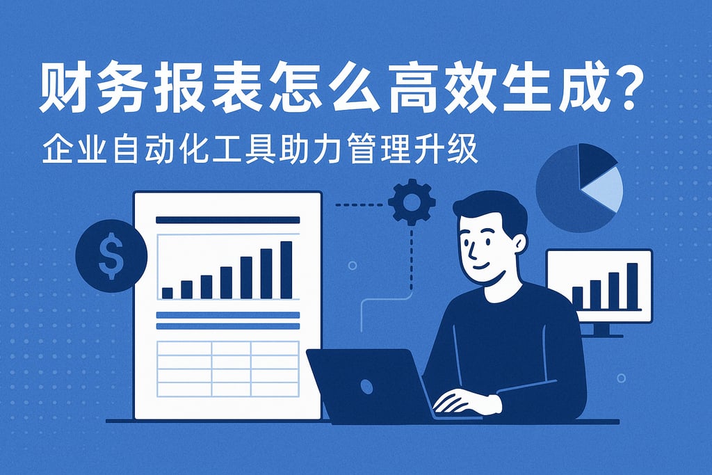 财务报表怎么高效生成？企业自动化工具助力管理升级