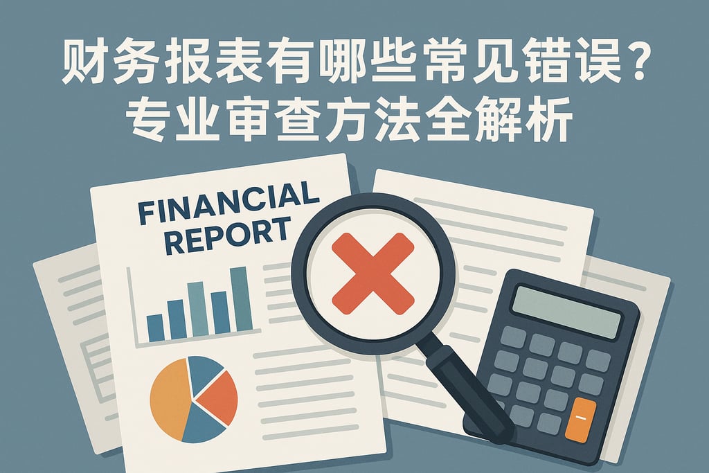 财务报表有哪些常见错误？专业审查方法全解析