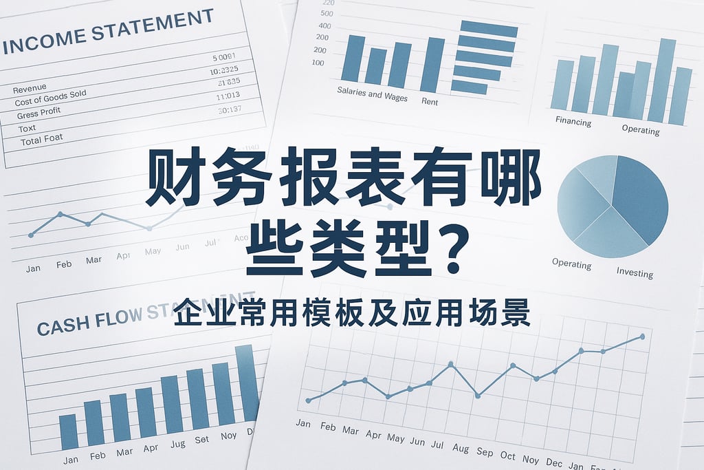 财务报表有哪些类型？企业常用模板及应用场景