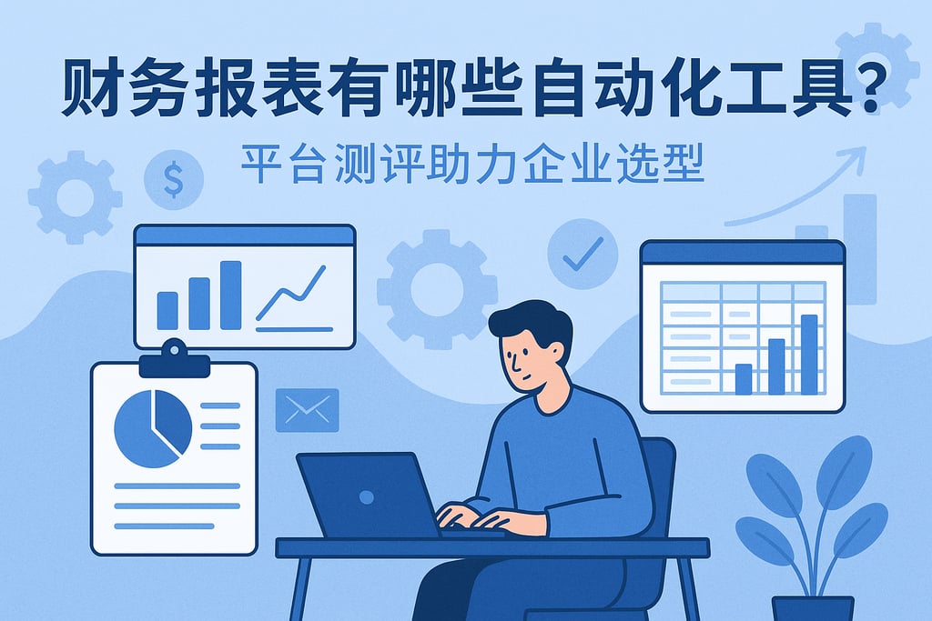 财务报表有哪些自动化工具？平台测评助力企业选型
