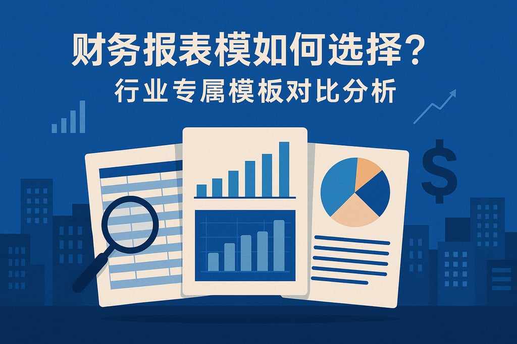 财务报表模板如何选择？行业专属模板对比分析
