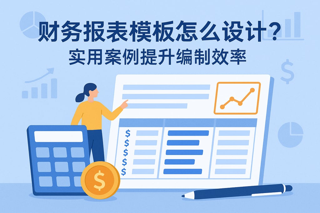 财务报表模板怎么设计？实用案例提升编制效率
