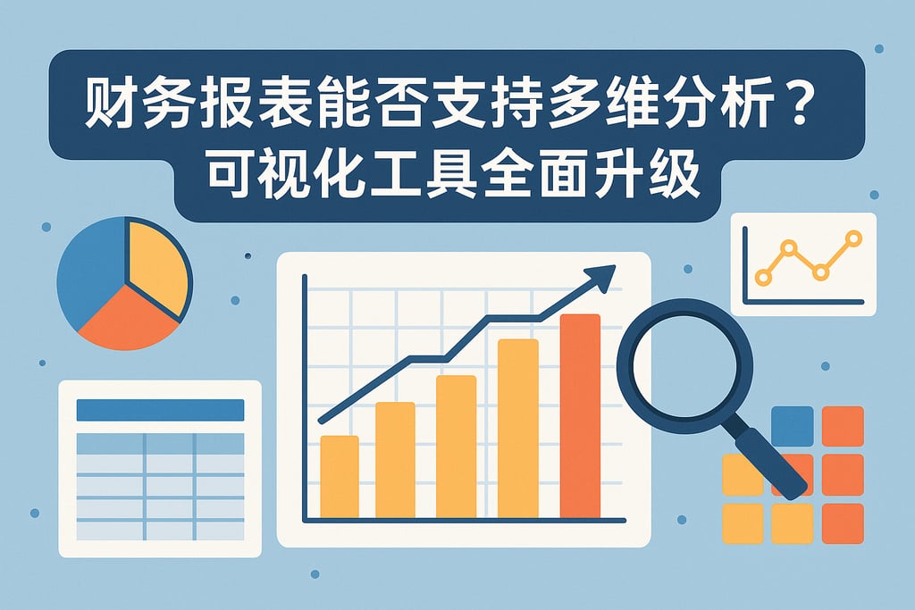 财务报表能否支持多维分析？可视化工具全面升级