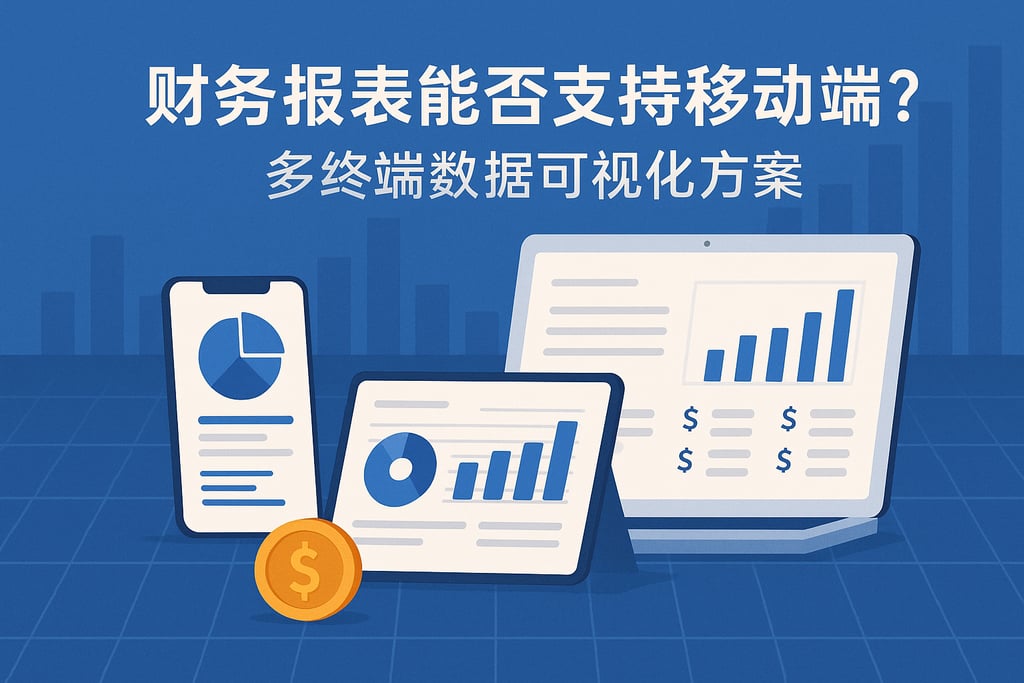 财务报表能否支持移动端？多终端数据可视化方案