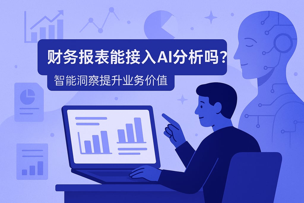 财务报表能接入AI分析吗？智能洞察提升业务价值