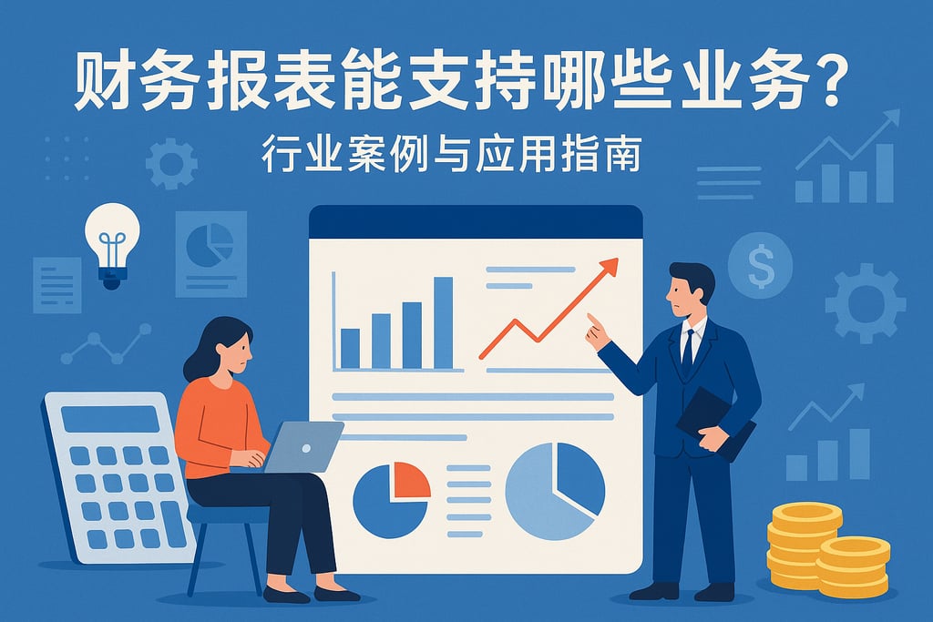 财务报表能支持哪些业务？行业案例与应用指南