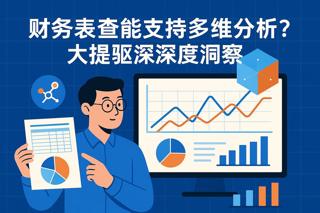 财务报表能支持多维分析吗？大模型驱动深度洞察
