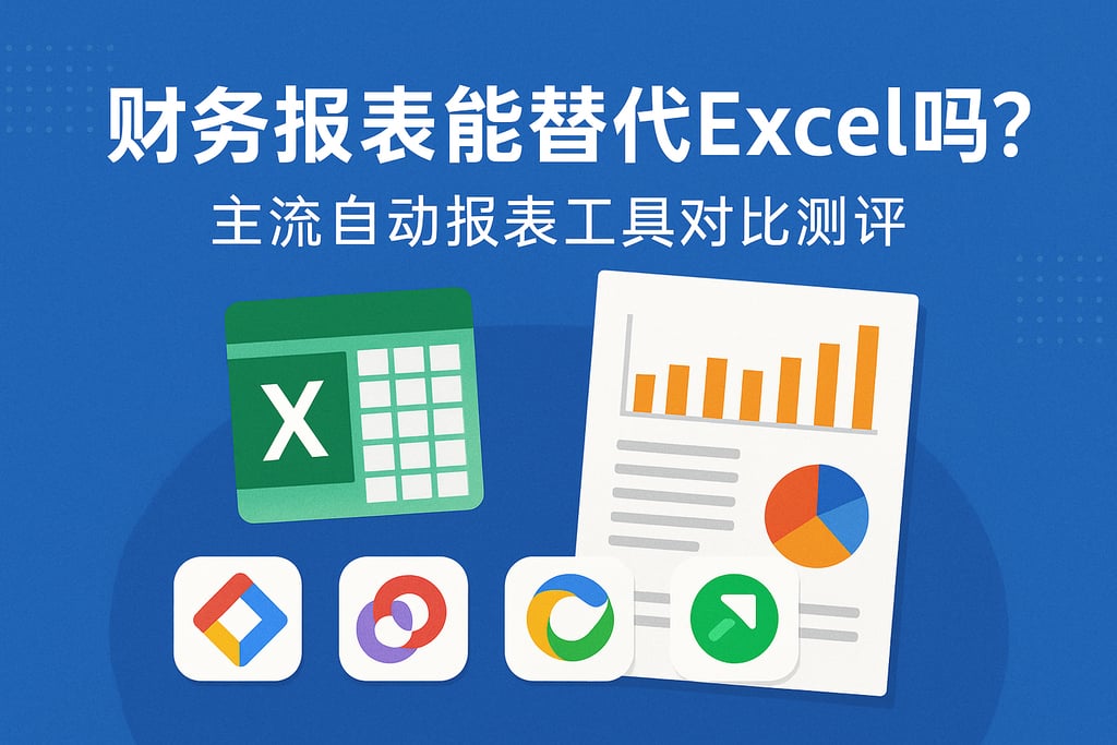 财务报表能替代Excel吗？主流自动报表工具对比测评