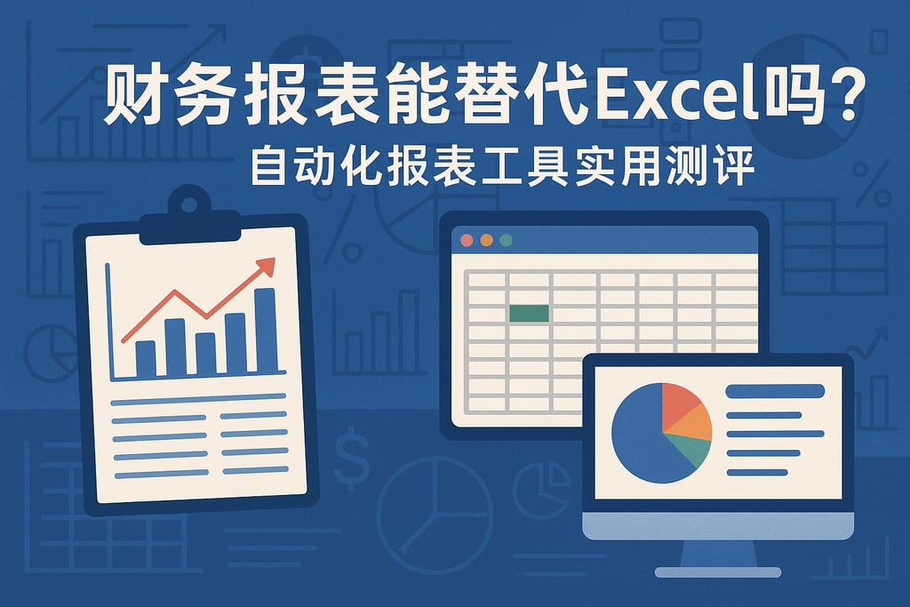 财务报表能替代Excel吗？自动化报表工具实用测评