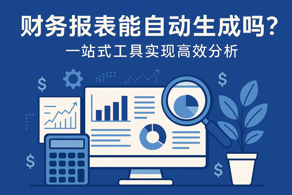 财务报表能自动生成吗？一站式工具实现高效分析