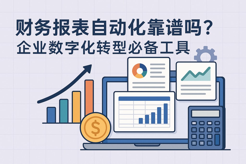 财务报表自动化靠谱吗？企业数字化转型必备工具