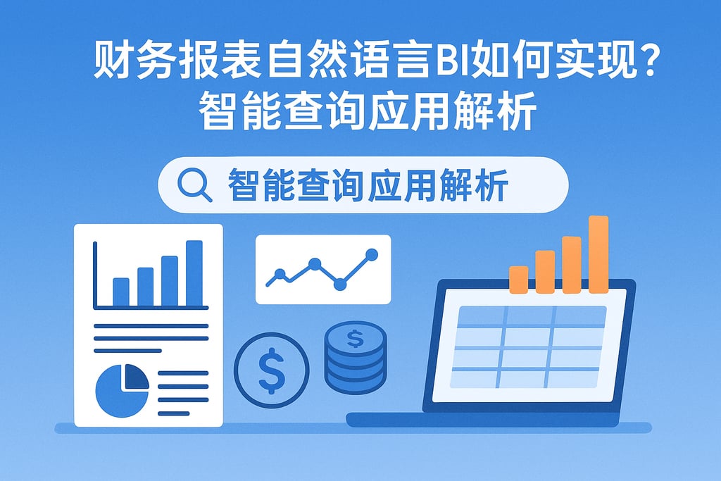 财务报表自然语言BI如何实现？智能查询应用解析