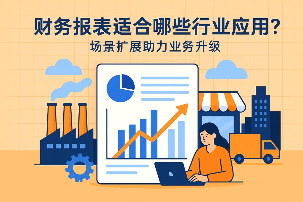 财务报表适合哪些行业应用？场景扩展助力业务升级