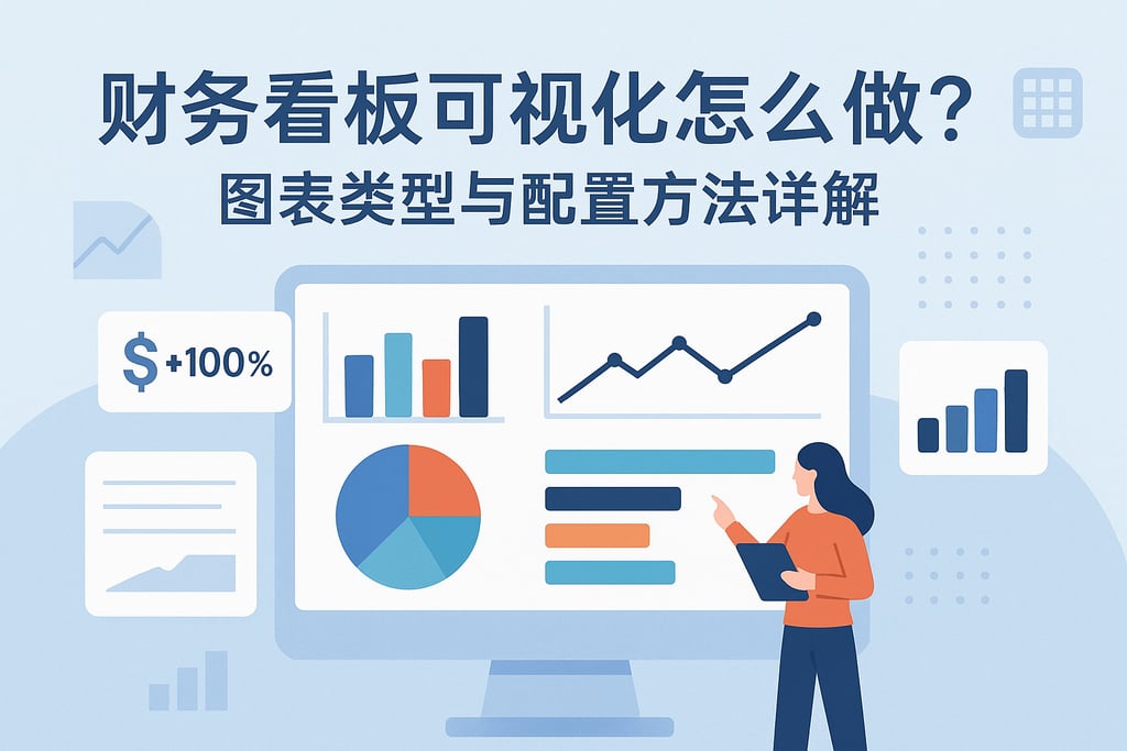 财务看板可视化怎么做？图表类型与配置方法详解