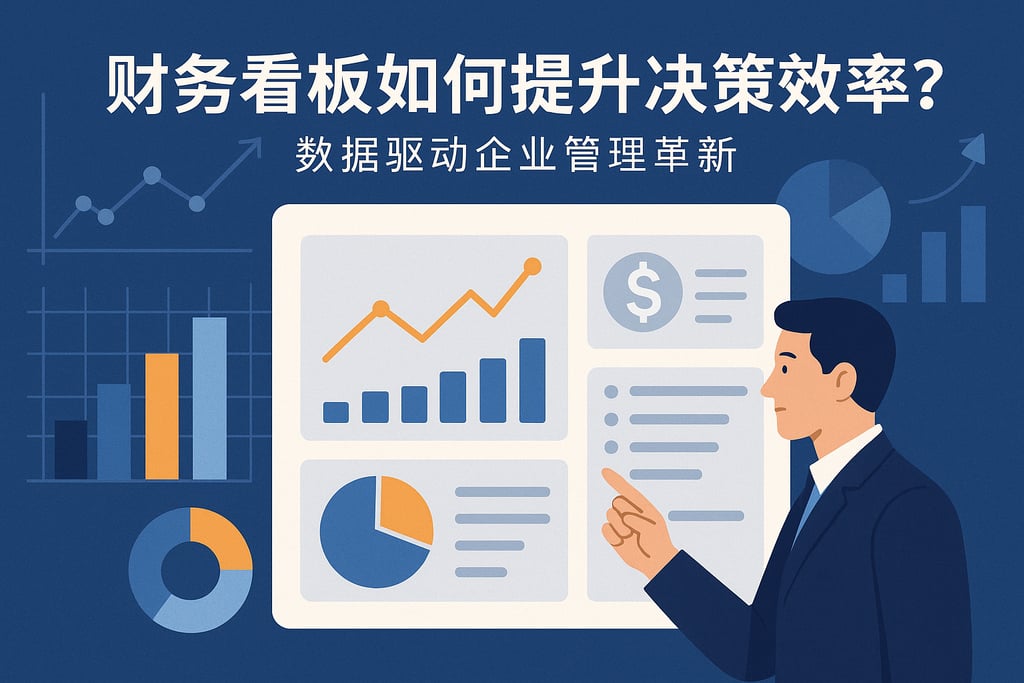 财务看板如何提升决策效率？数据驱动企业管理革新