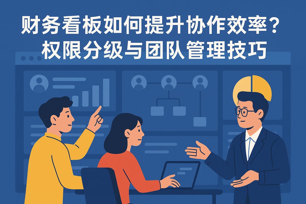财务看板如何提升协作效率？权限分级与团队管理技巧