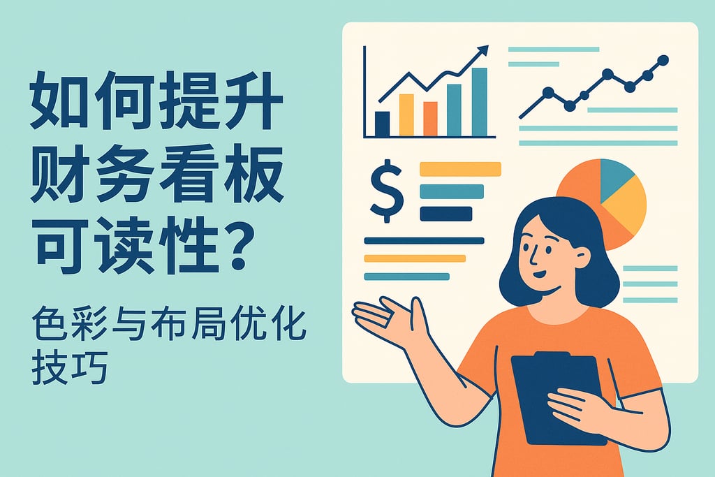 财务看板如何提升可读性？色彩与布局优化技巧