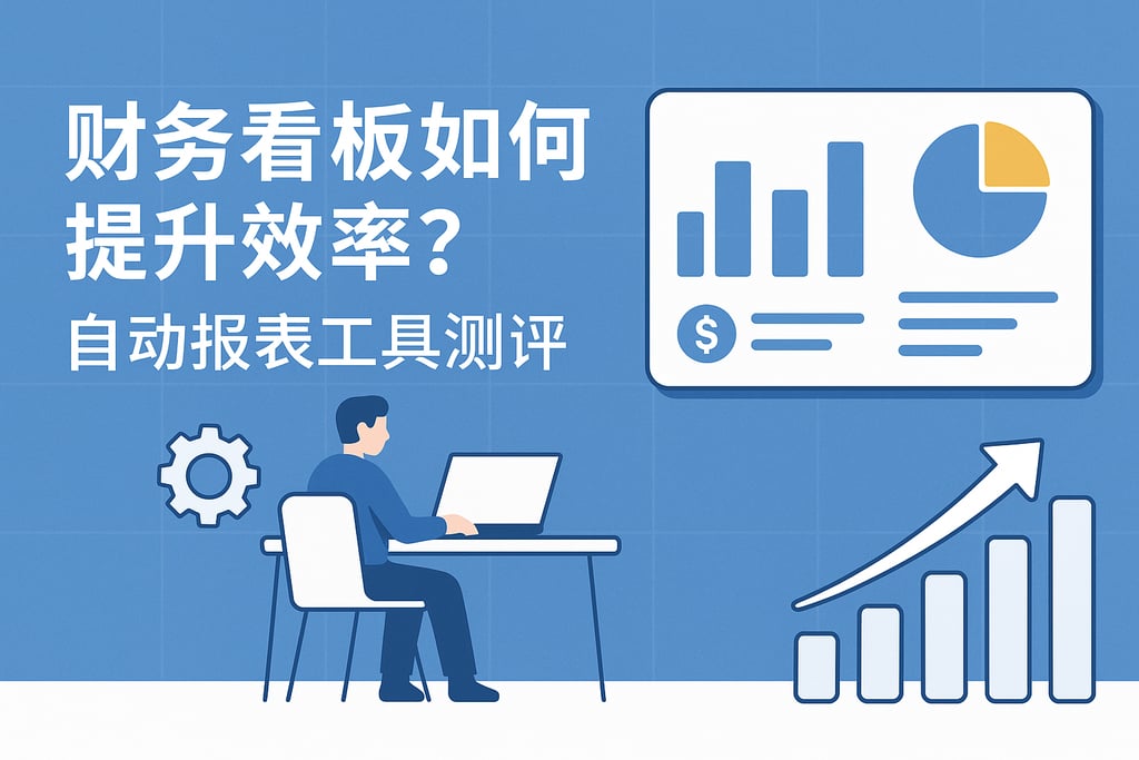 财务看板如何提升效率？自动报表工具测评